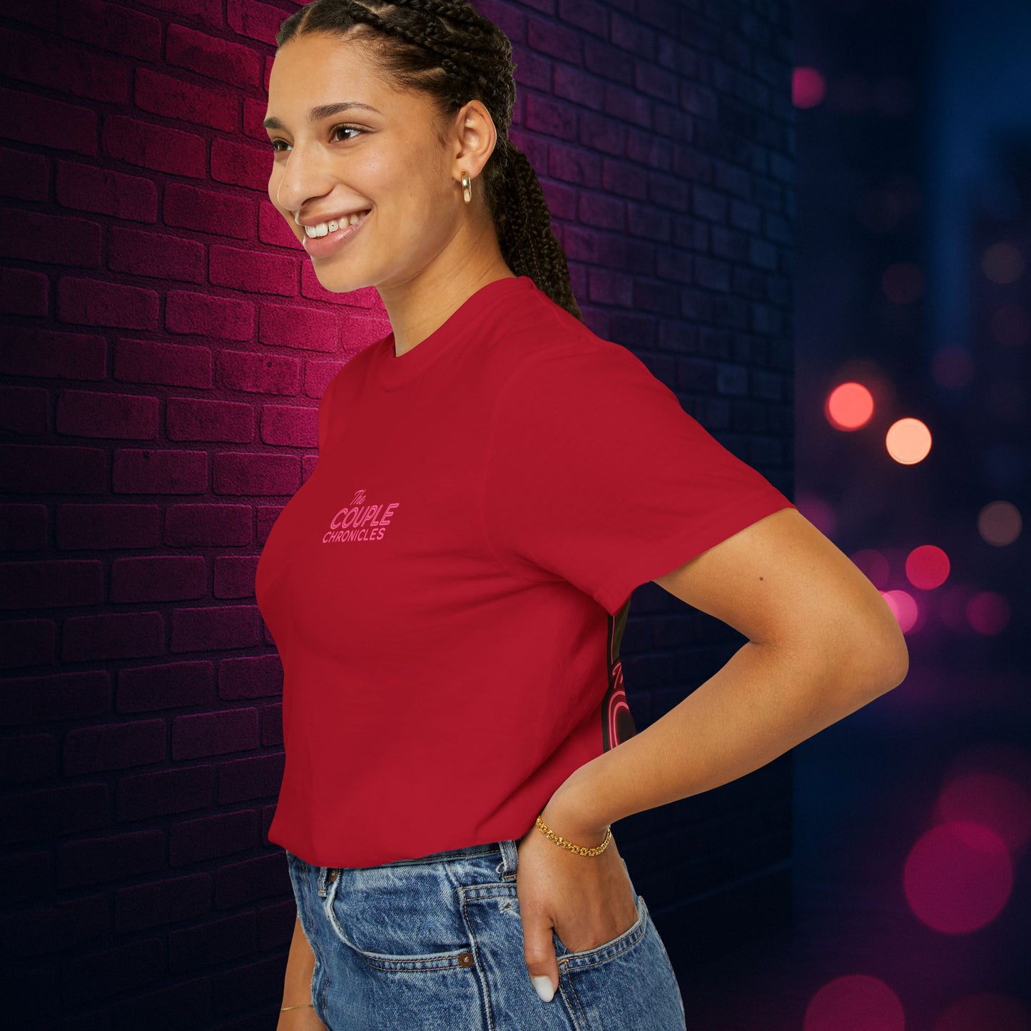 The Couple Chronicles Unisex T-shirt, Fun Graphic Tee, Personalized Shirt, Gift for Couples, Matching Tops