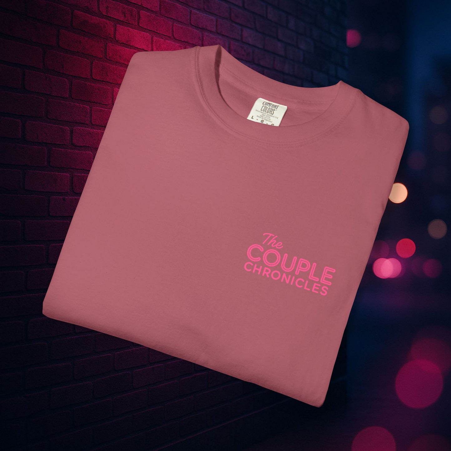 The Couple Chronicles Unisex T-shirt, Fun Graphic Tee, Personalized Shirt, Gift for Couples, Matching Tops