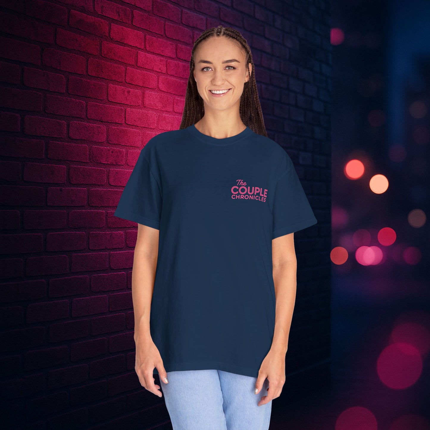 The Couple Chronicles Unisex T-shirt, Fun Graphic Tee, Personalized Shirt, Gift for Couples, Matching Tops