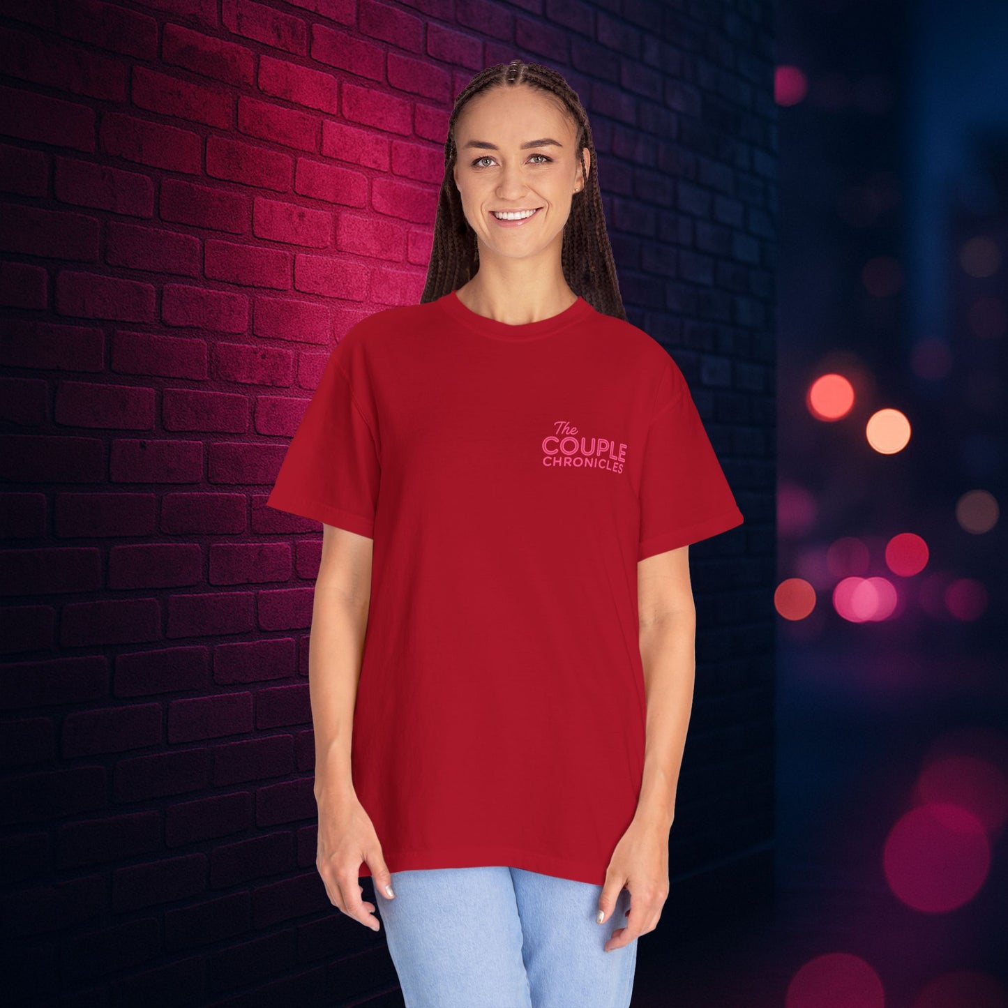 The Couple Chronicles Unisex T-shirt, Fun Graphic Tee, Personalized Shirt, Gift for Couples, Matching Tops