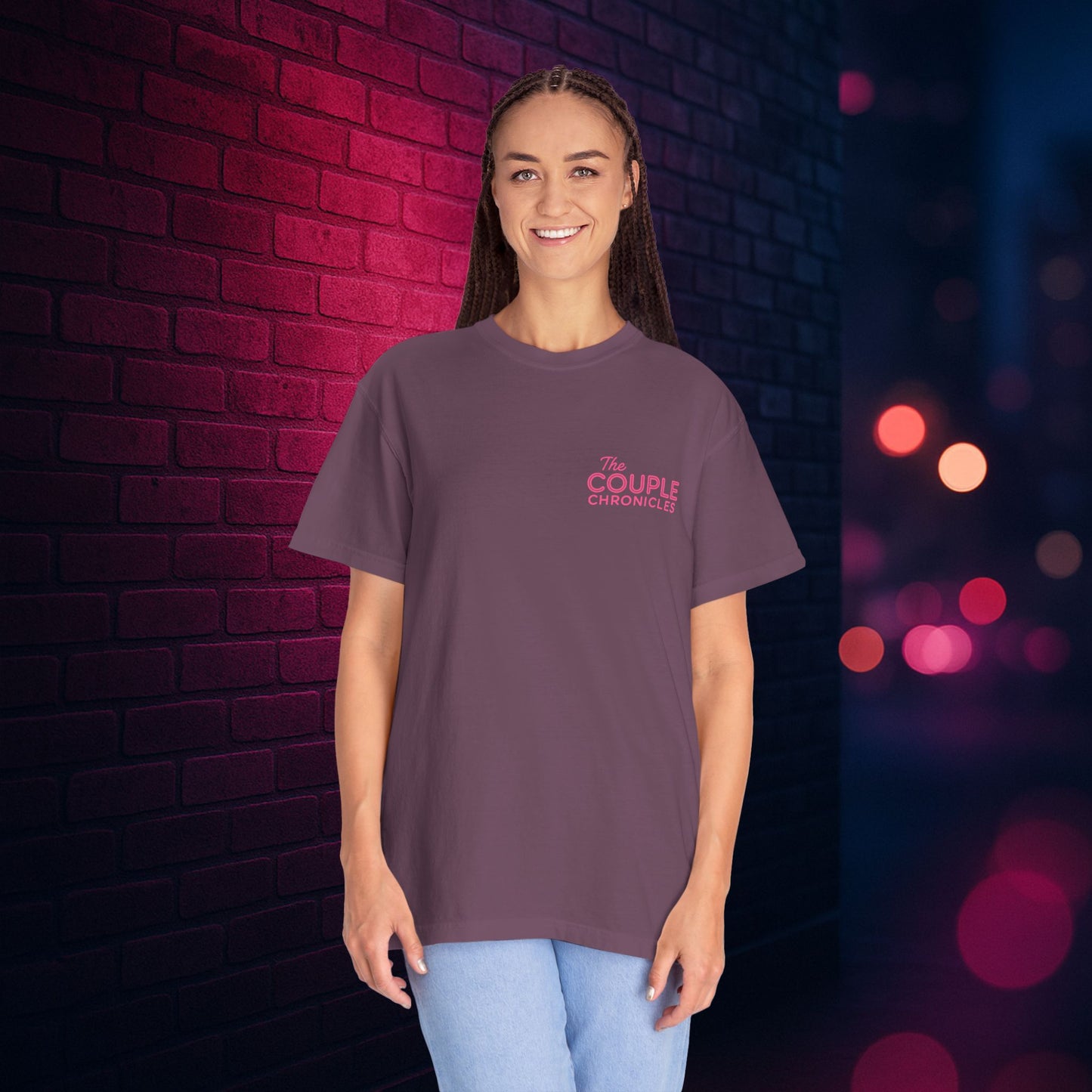 The Couple Chronicles Unisex T-shirt, Fun Graphic Tee, Personalized Shirt, Gift for Couples, Matching Tops