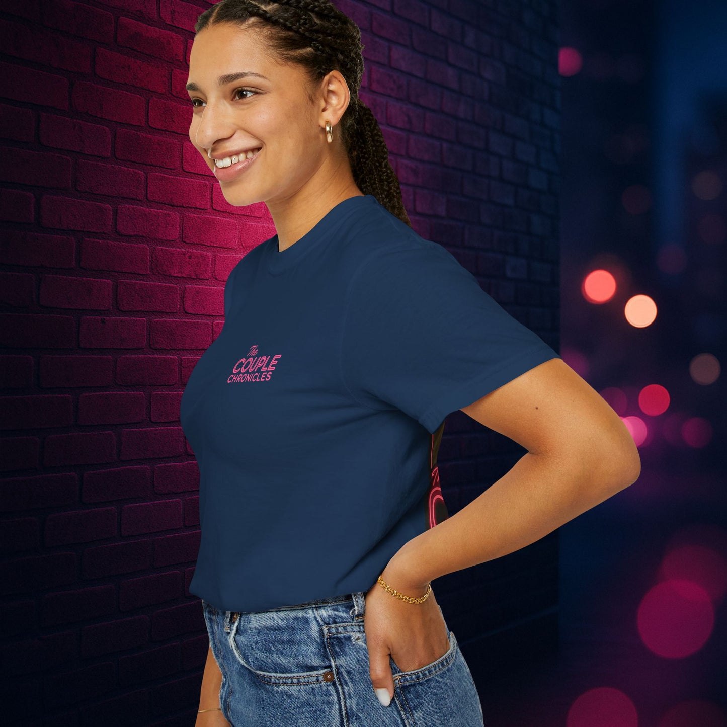 The Couple Chronicles Unisex T-shirt, Fun Graphic Tee, Personalized Shirt, Gift for Couples, Matching Tops