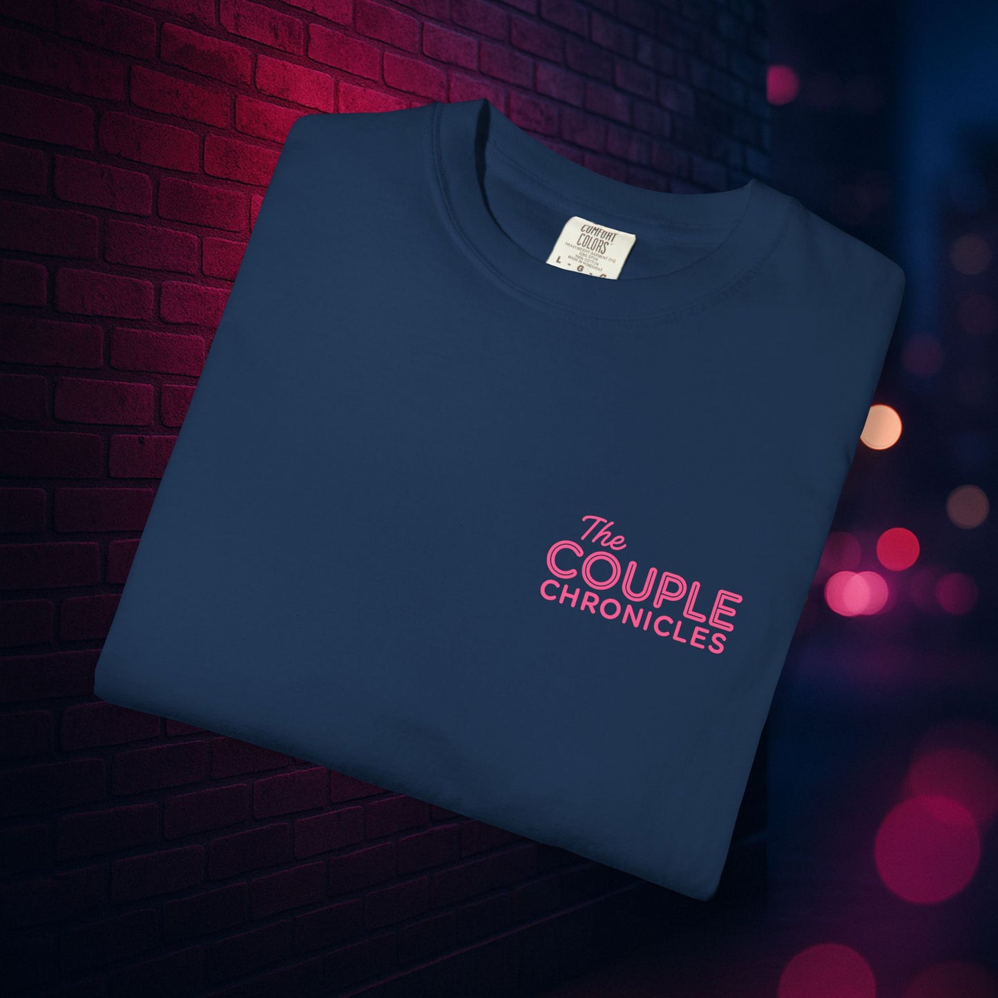 The Couple Chronicles Unisex T-shirt, Fun Graphic Tee, Personalized Shirt, Gift for Couples, Matching Tops