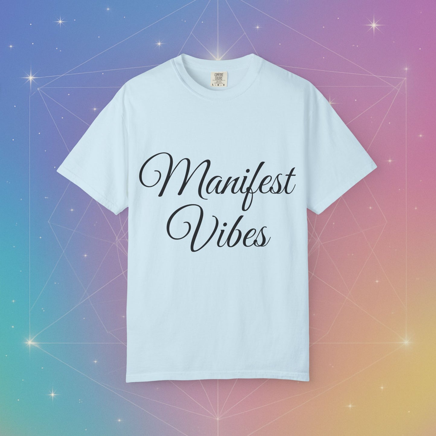 Manifest Vibes T-shirt, Positive Affirmation Shirt, Law of Attraction Tee, Inspirational Clothing, Motivational Graphic Tee