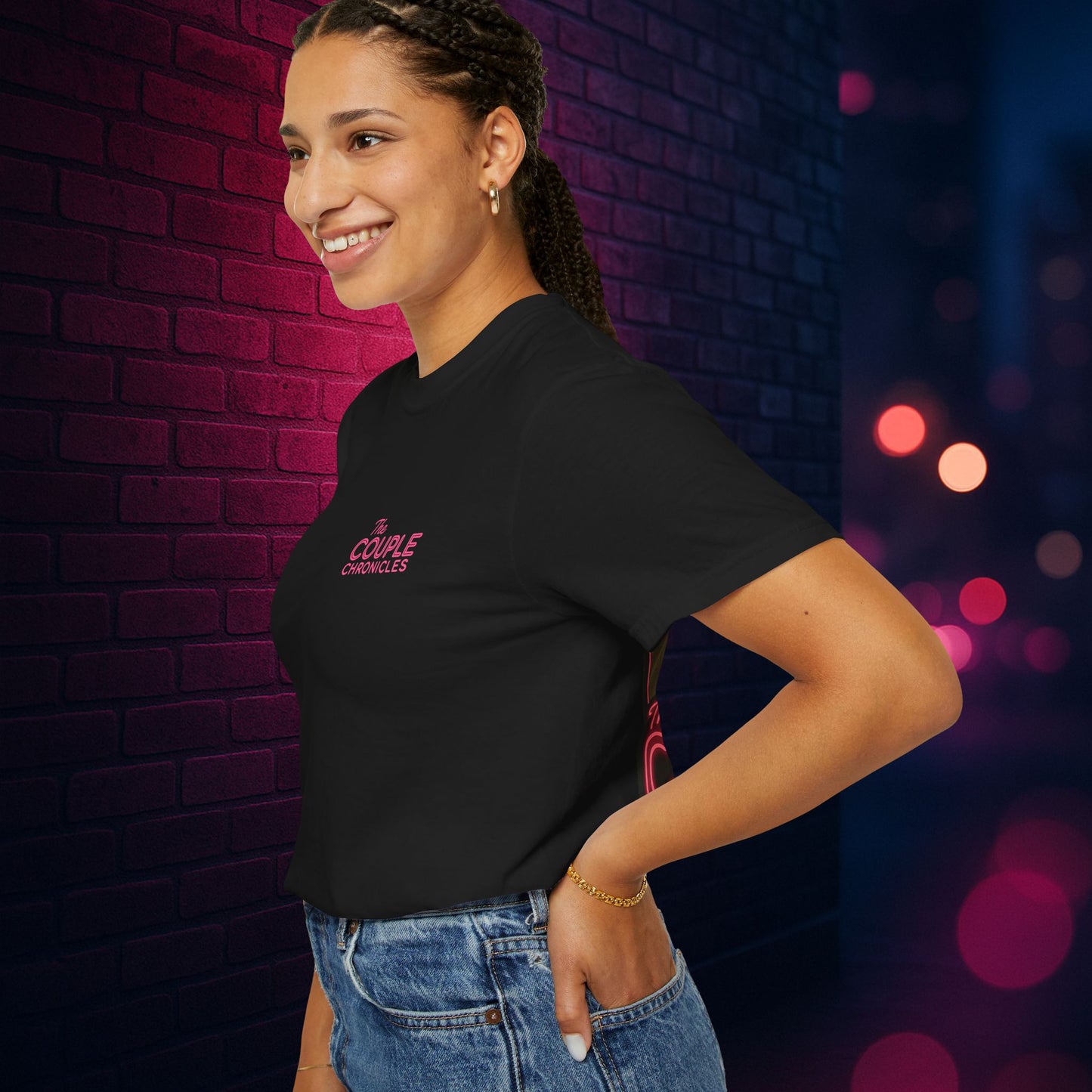 The Couple Chronicles Unisex T-shirt, Fun Graphic Tee, Personalized Shirt, Gift for Couples, Matching Tops