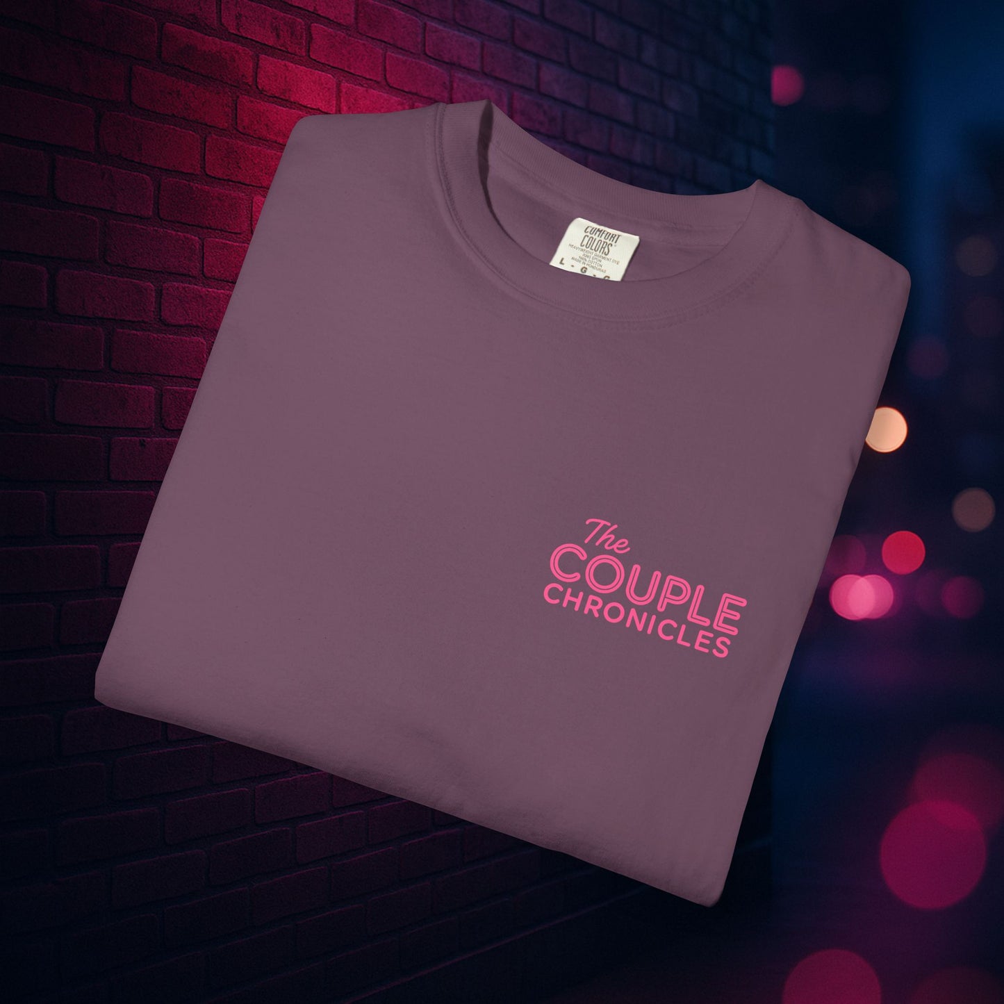 The Couple Chronicles Unisex T-shirt, Fun Graphic Tee, Personalized Shirt, Gift for Couples, Matching Tops