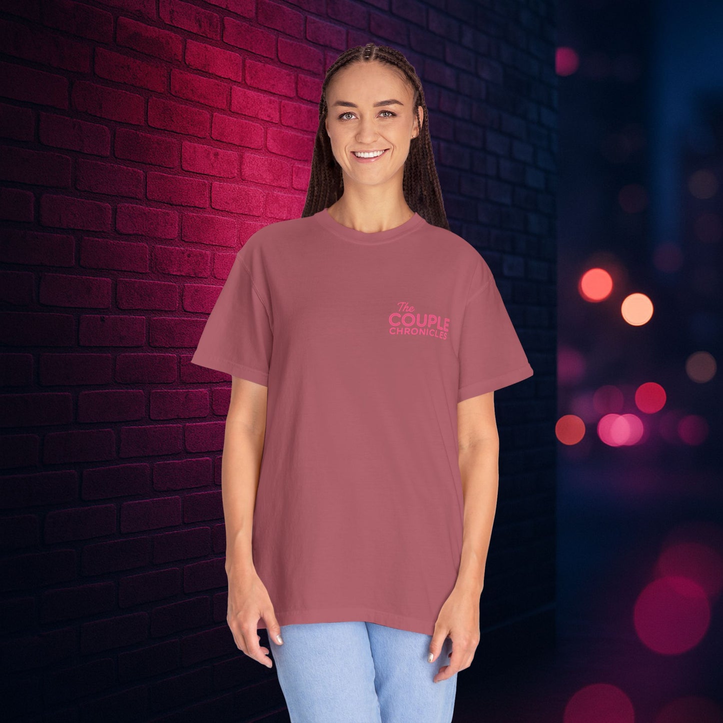 The Couple Chronicles Unisex T-shirt, Fun Graphic Tee, Personalized Shirt, Gift for Couples, Matching Tops