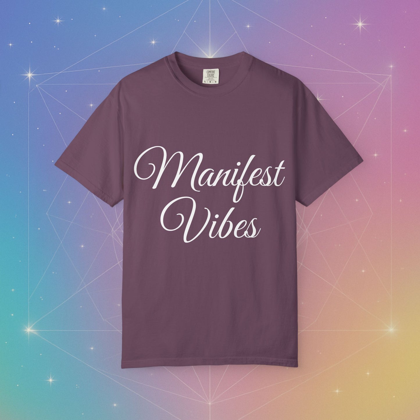 Manifest Vibes T-shirt, Positive Affirmation Shirt, Law of Attraction Tee, Inspirational Clothing, Motivational Graphic Tee