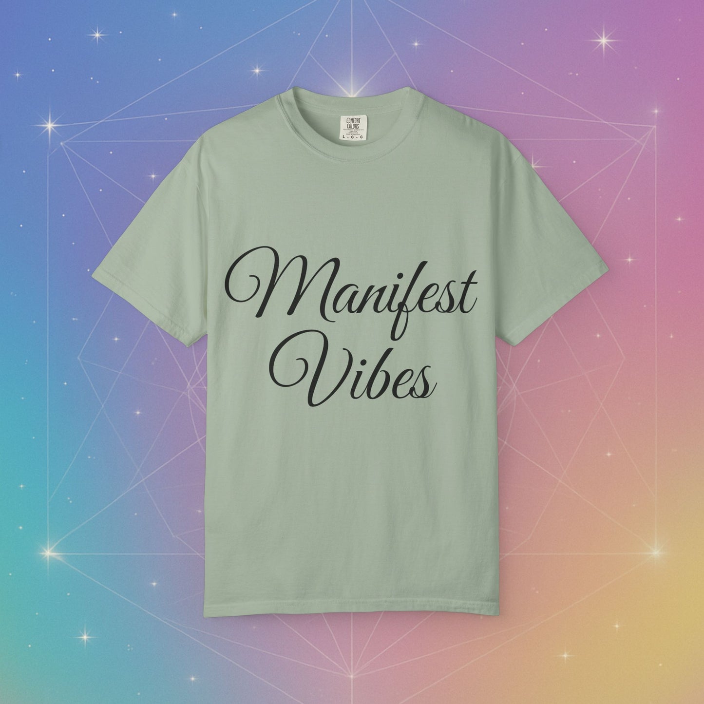 Manifest Vibes T-shirt, Positive Affirmation Shirt, Law of Attraction Tee, Inspirational Clothing, Motivational Graphic Tee