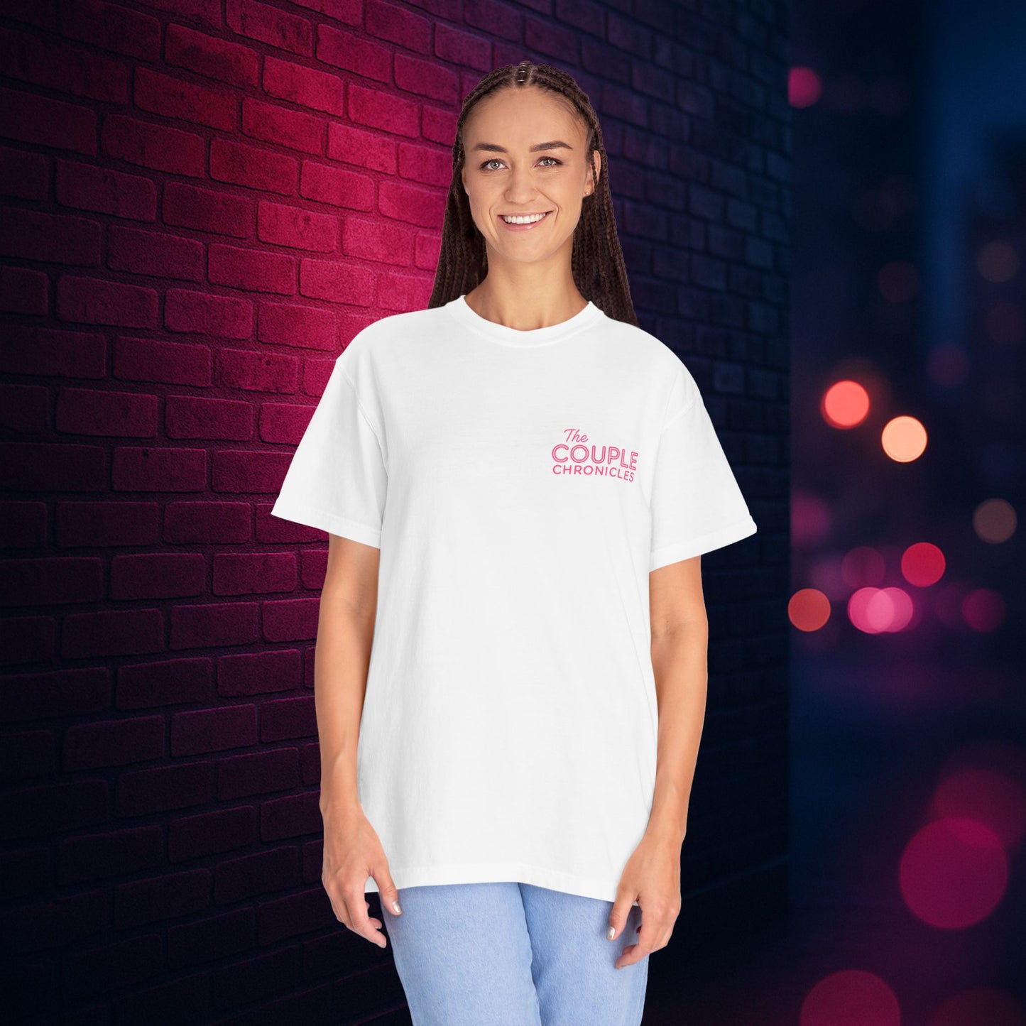 The Couple Chronicles Unisex T-shirt, Fun Graphic Tee, Personalized Shirt, Gift for Couples, Matching Tops