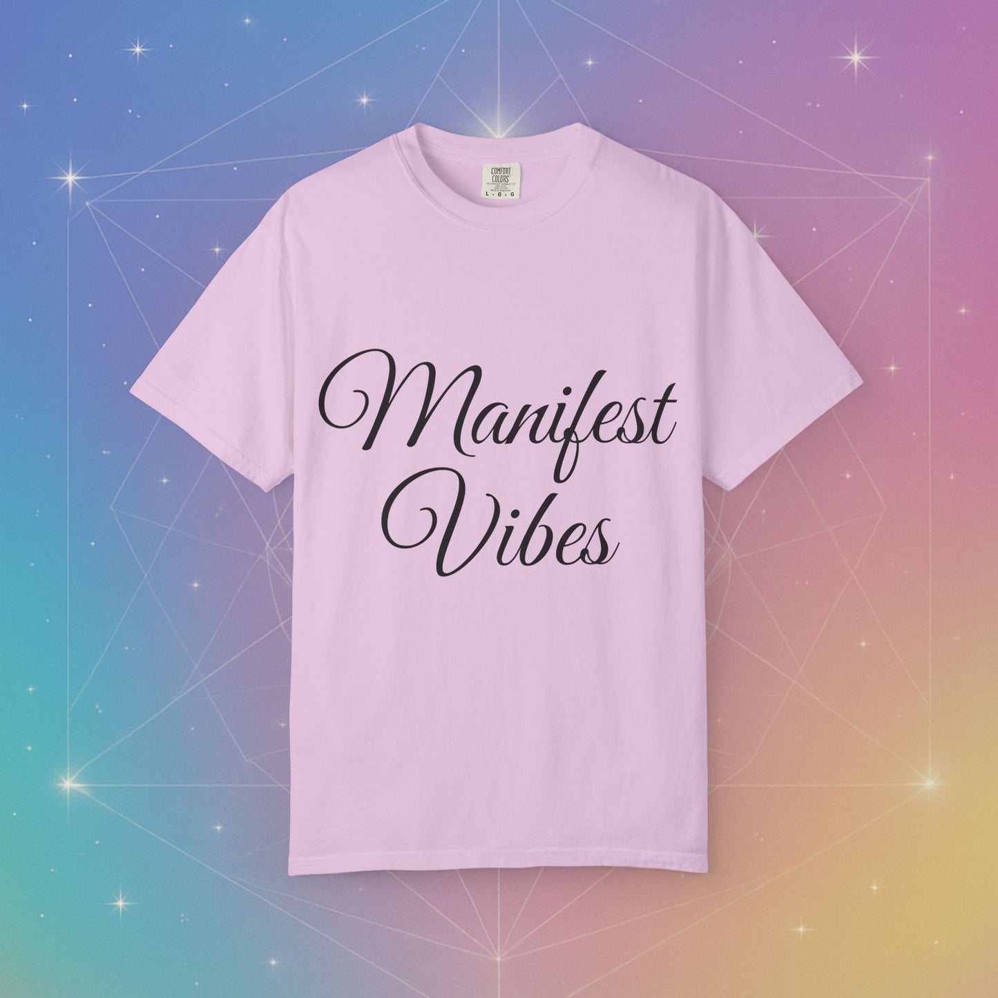 Manifest Vibes T-shirt, Positive Affirmation Shirt, Law of Attraction Tee, Inspirational Clothing, Motivational Graphic Tee