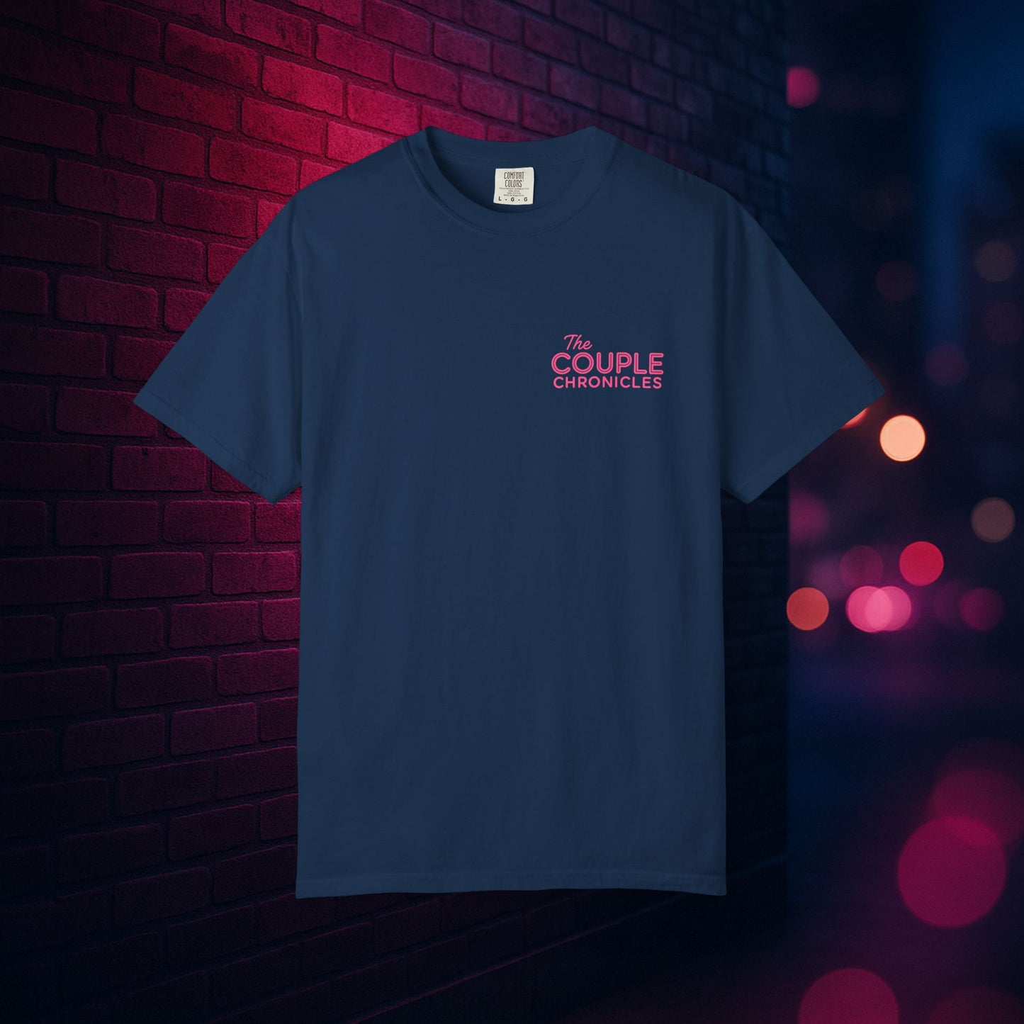 The Couple Chronicles Unisex T-shirt, Fun Graphic Tee, Personalized Shirt, Gift for Couples, Matching Tops