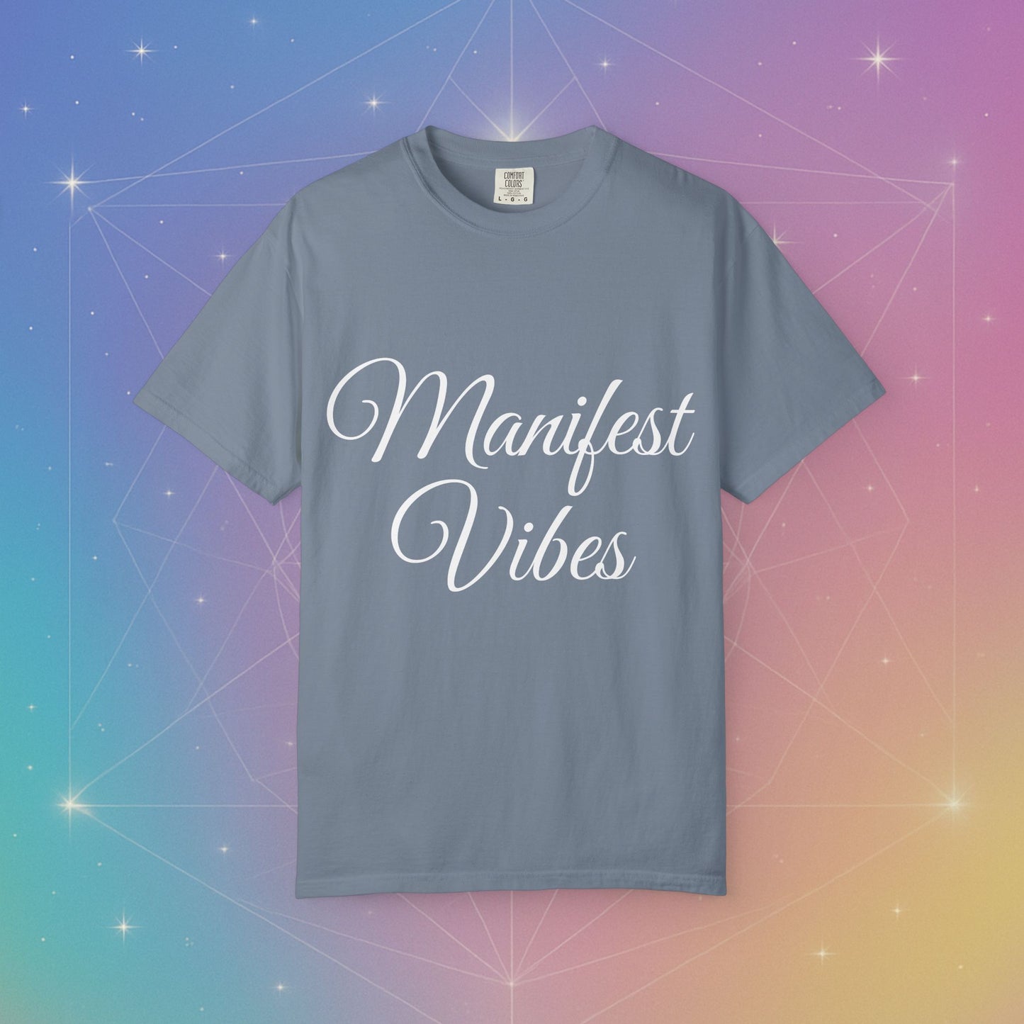 Manifest Vibes T-shirt, Positive Affirmation Shirt, Law of Attraction Tee, Inspirational Clothing, Motivational Graphic Tee