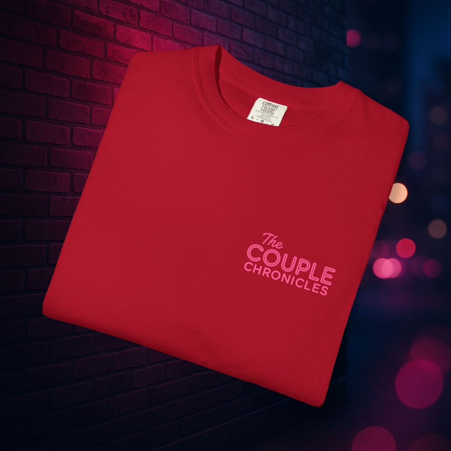 The Couple Chronicles Unisex T-shirt, Fun Graphic Tee, Personalized Shirt, Gift for Couples, Matching Tops