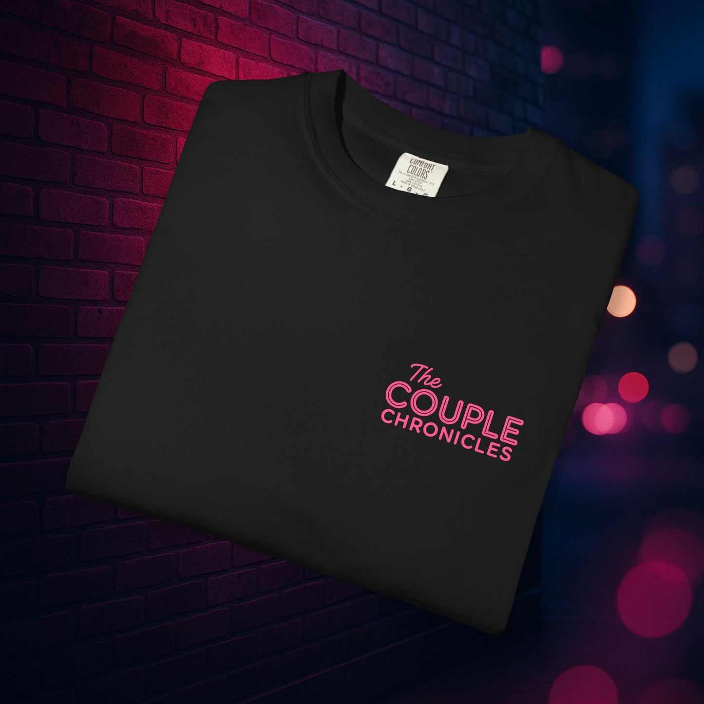 The Couple Chronicles Unisex T-shirt, Fun Graphic Tee, Personalized Shirt, Gift for Couples, Matching Tops