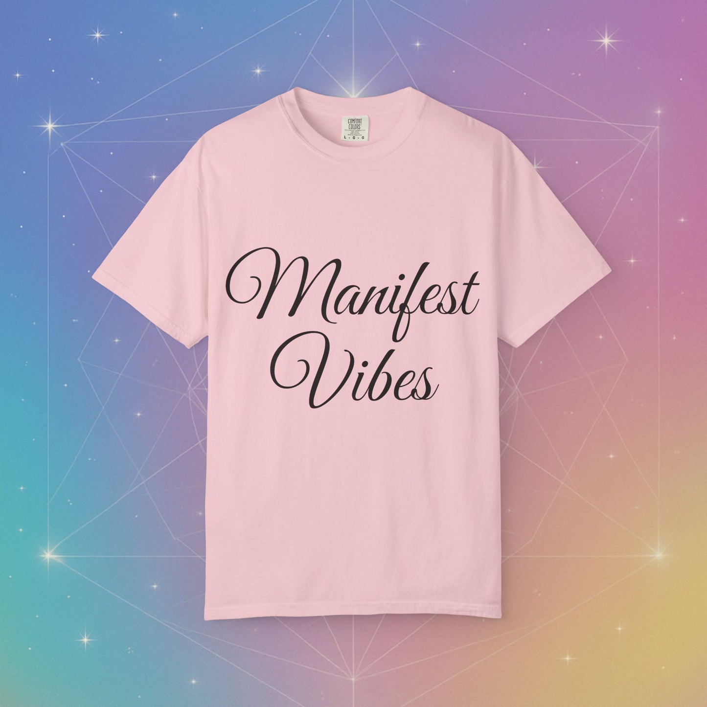 Manifest Vibes T-shirt, Positive Affirmation Shirt, Law of Attraction Tee, Inspirational Clothing, Motivational Graphic Tee