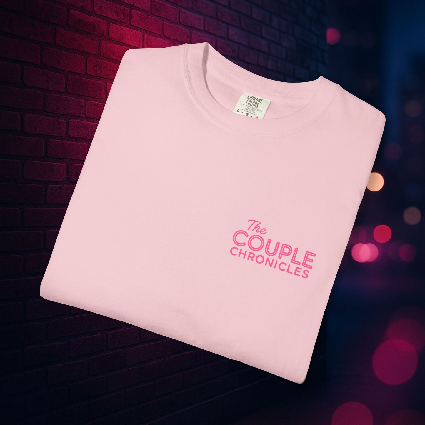 The Couple Chronicles Unisex T-shirt, Fun Graphic Tee, Personalized Shirt, Gift for Couples, Matching Tops