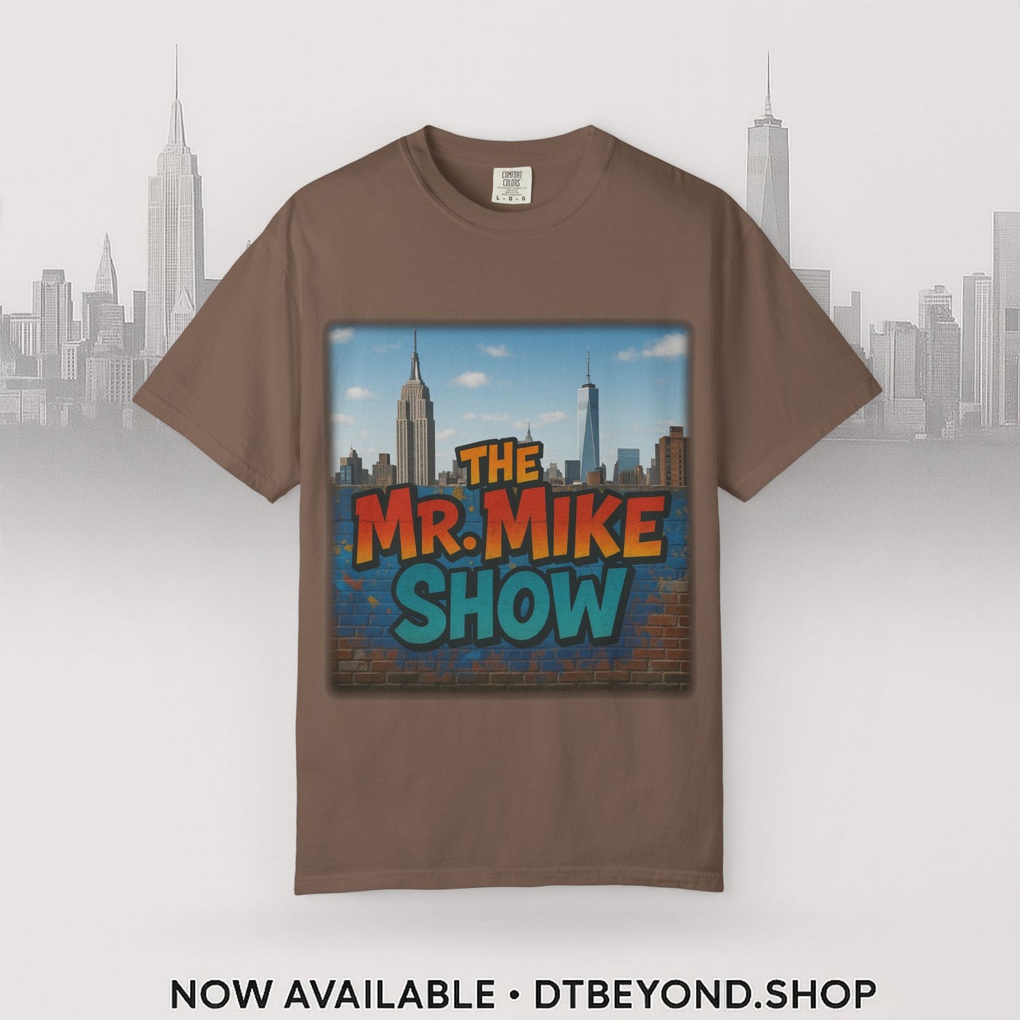 Mr. Mike Show T-Shirt, Unisex Garment-Dyed Tee for Fans, Gift for Comedy Lovers, Casual Wear, Fun and Vibrant Design