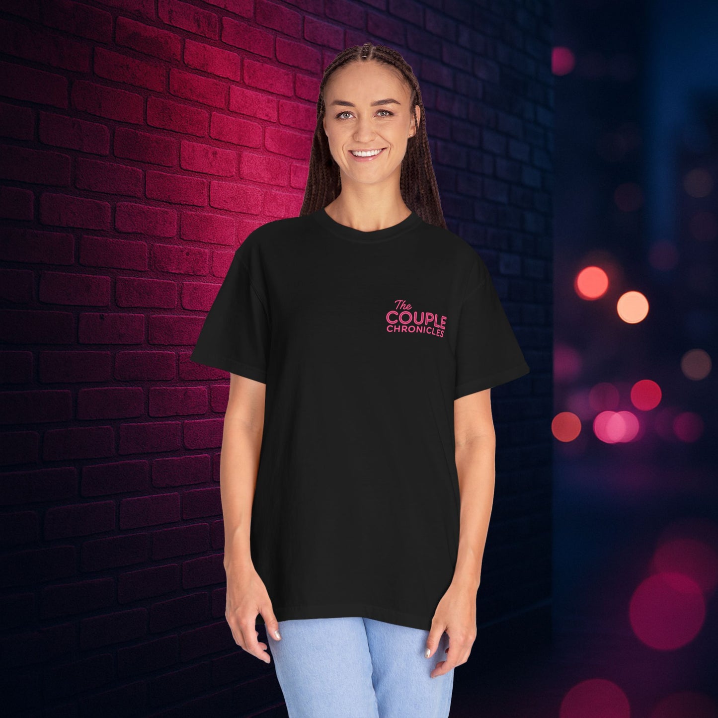 The Couple Chronicles Unisex T-shirt, Fun Graphic Tee, Personalized Shirt, Gift for Couples, Matching Tops